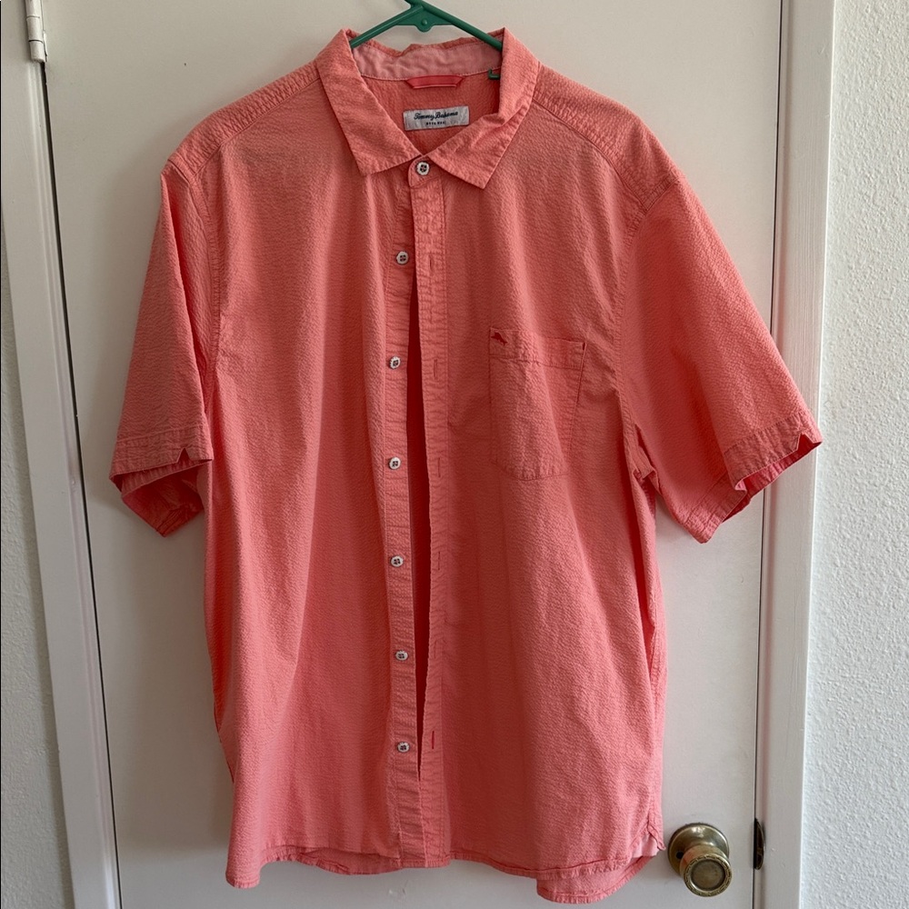 Tommy Bahama Coral Shirt Button Down